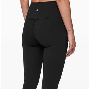 Lululemon Wunder Under High Rise Crop 21" Sz 6